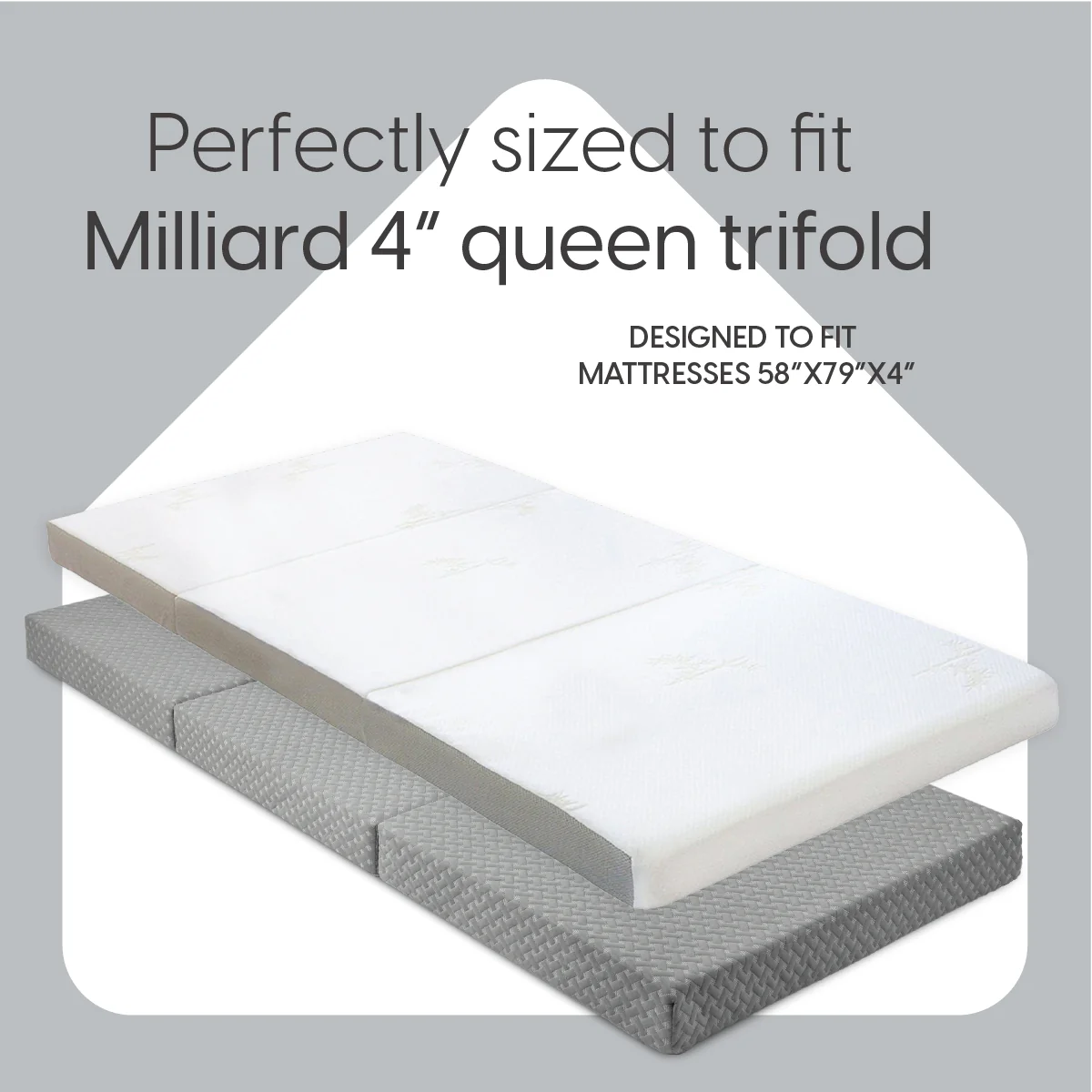 4 Inch Tri-fold Mattress Fitted Sheet - Image 24