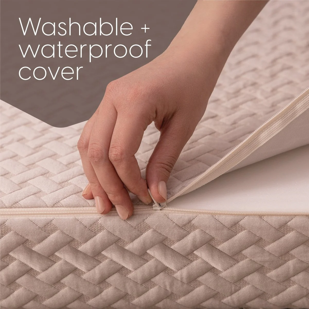 4 Inch Premium Tri-fold Memory Foam Mattress - Image 6
