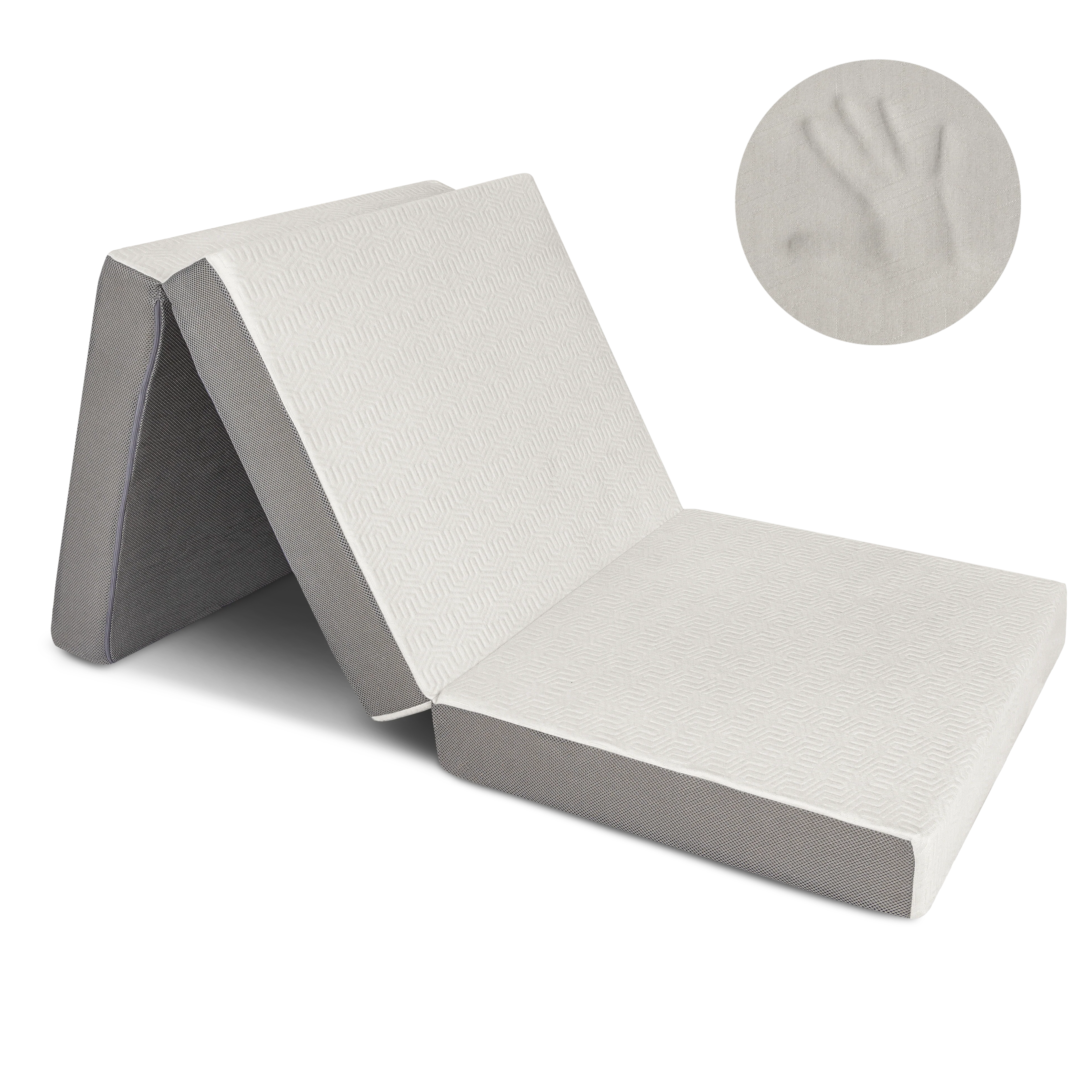 4 Inch Tri-fold Foam Mattress - Image 4