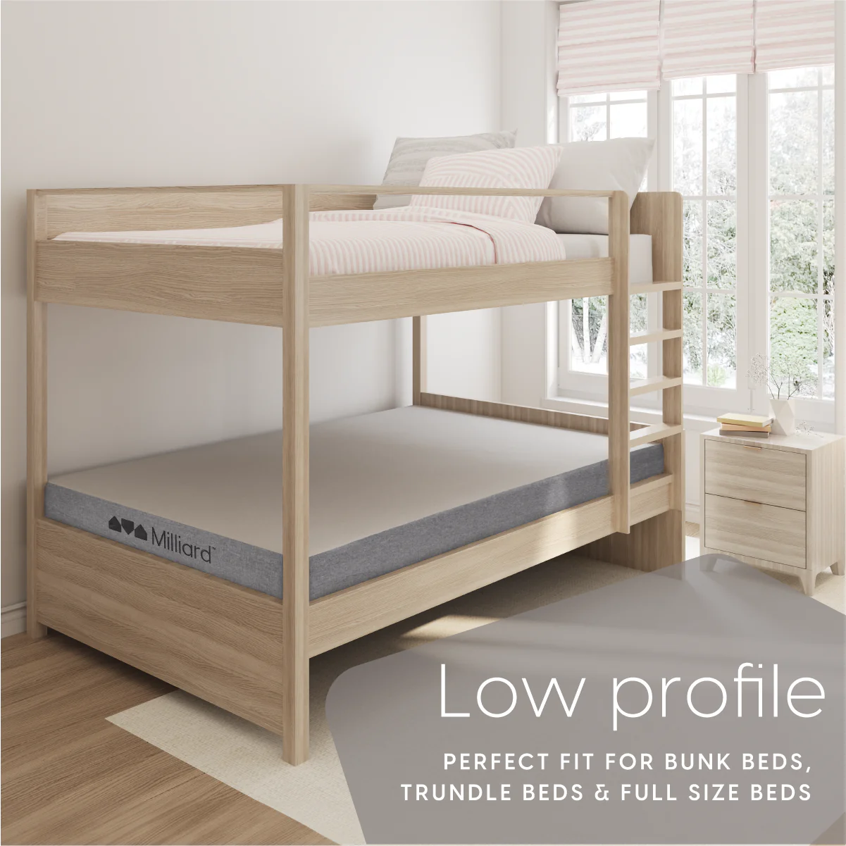 5 Inch Twin Memory Foam Trundle Mattress - Image 6