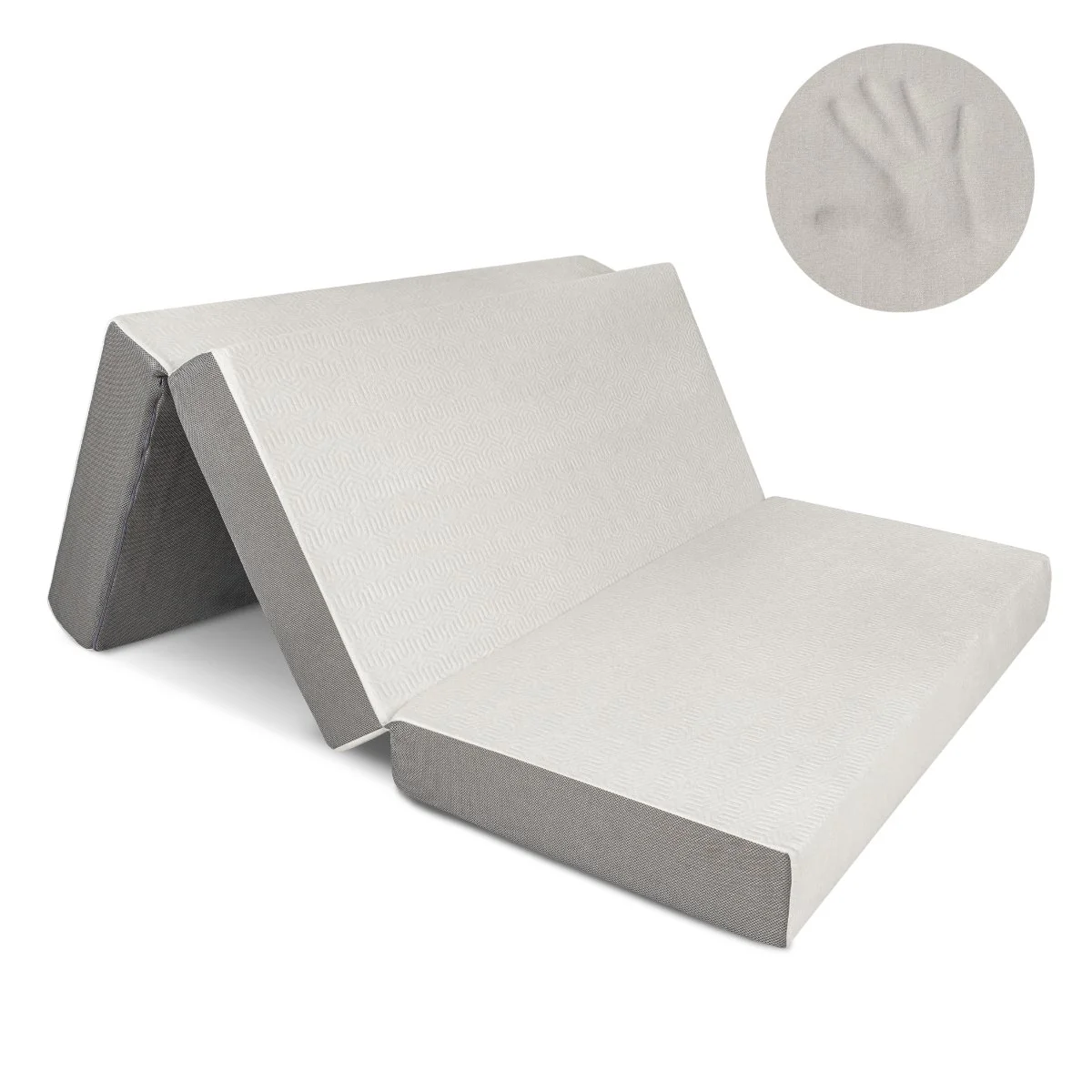 6 Inch Tri-fold Memory Foam Mattress - Image 28