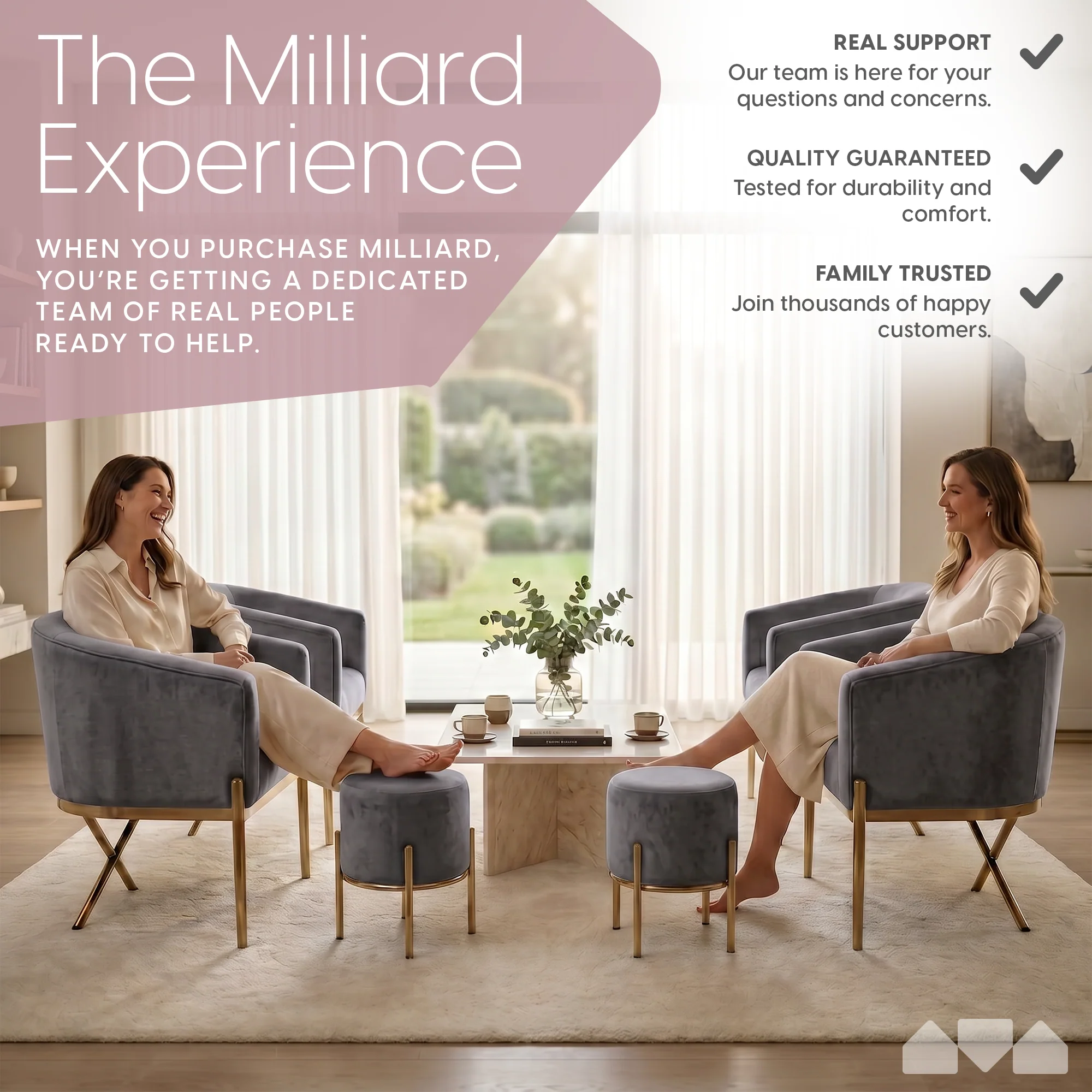 Arm Chair and Accent Ottoman Set - Image 32