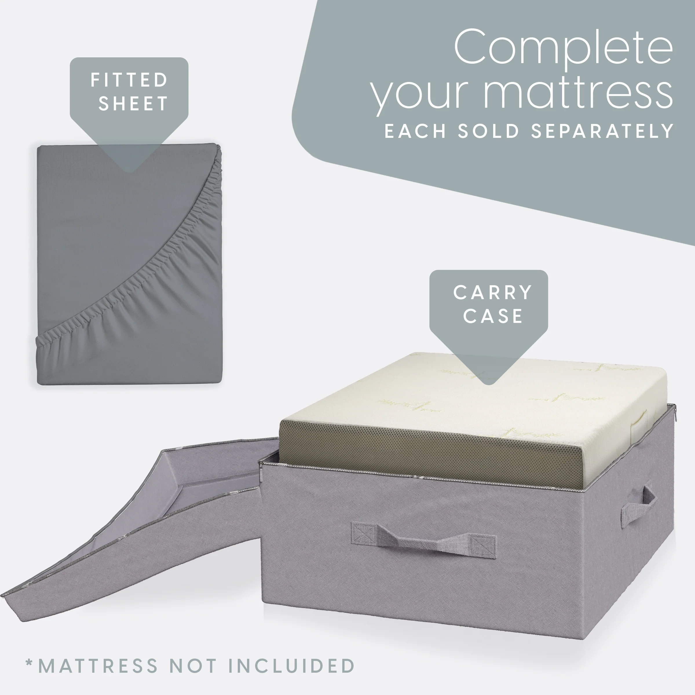 4 Inch Tri-fold Mattress Carry Case - Image 11
