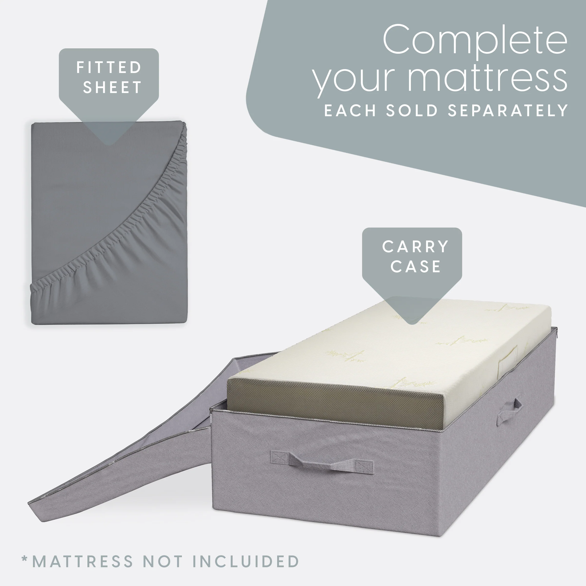 4 Inch Tri-fold Mattress Carry Case - Image 25