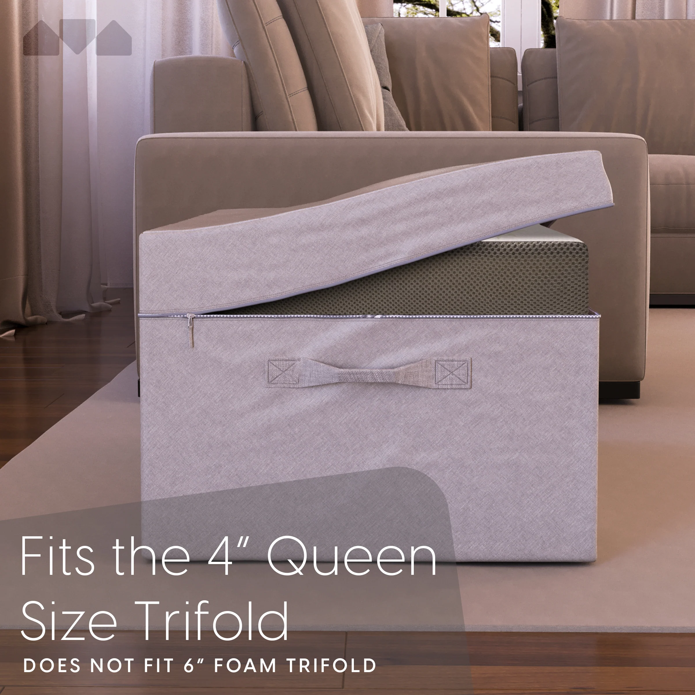 4 Inch Tri-fold Mattress Carry Case - Image 33
