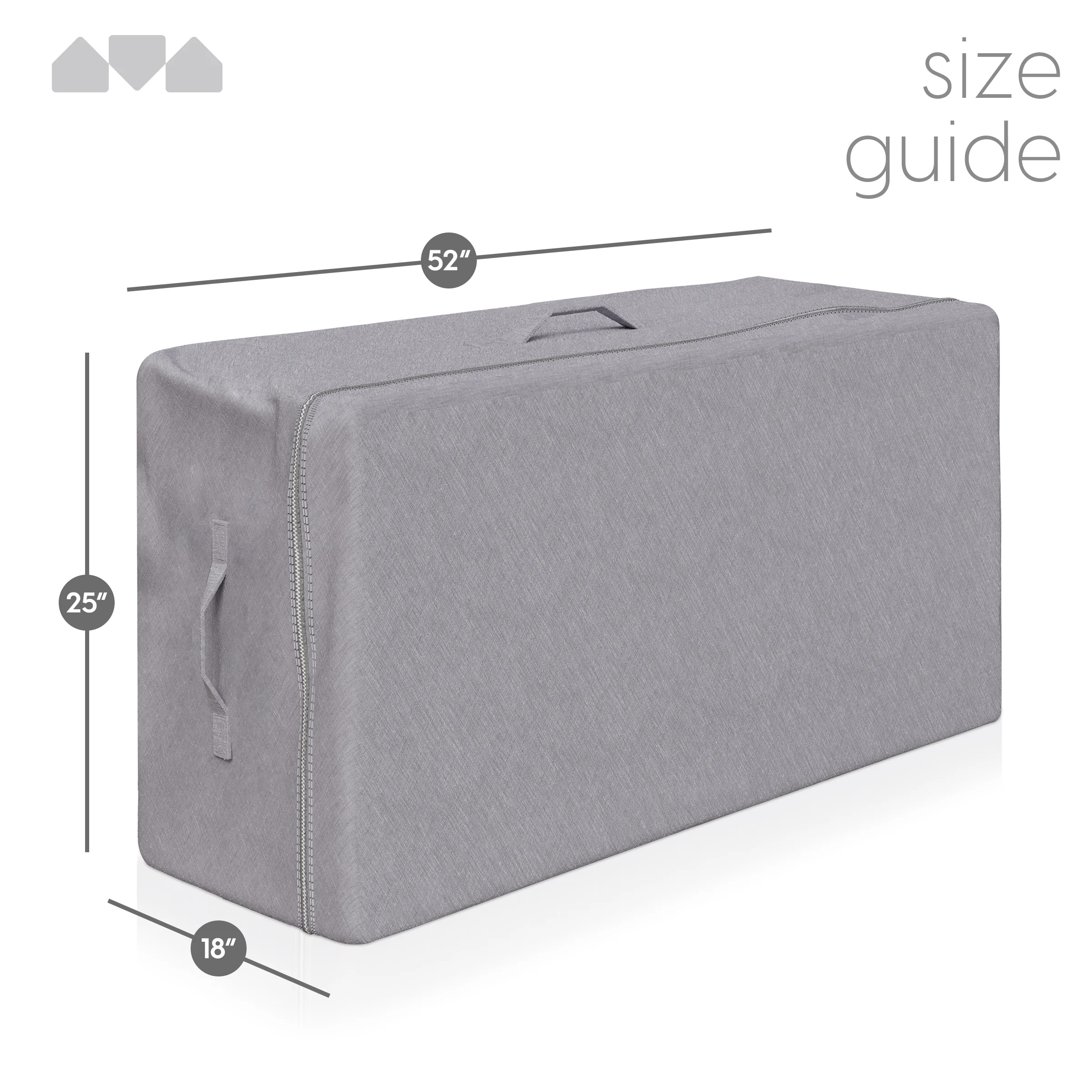 6 Inch Tri-fold Mattress Carry Case - Image 17