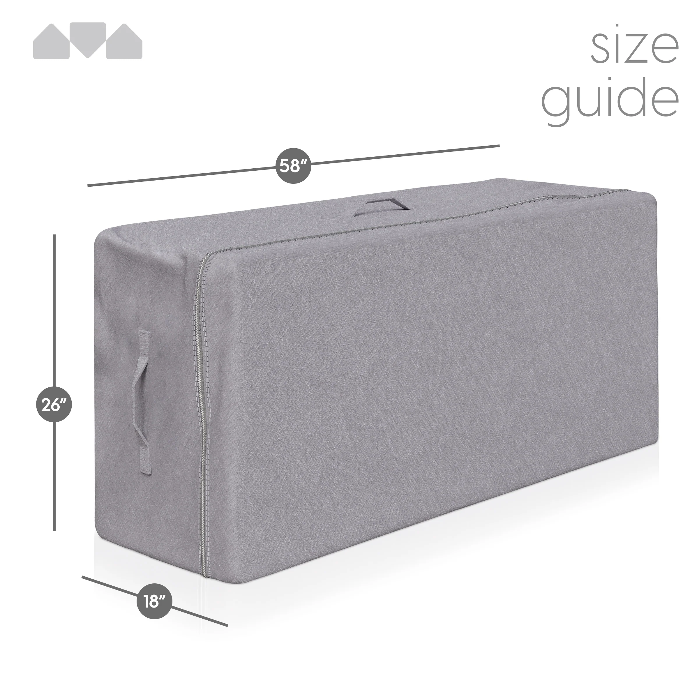 6 Inch Tri-fold Mattress Carry Case - Image 26