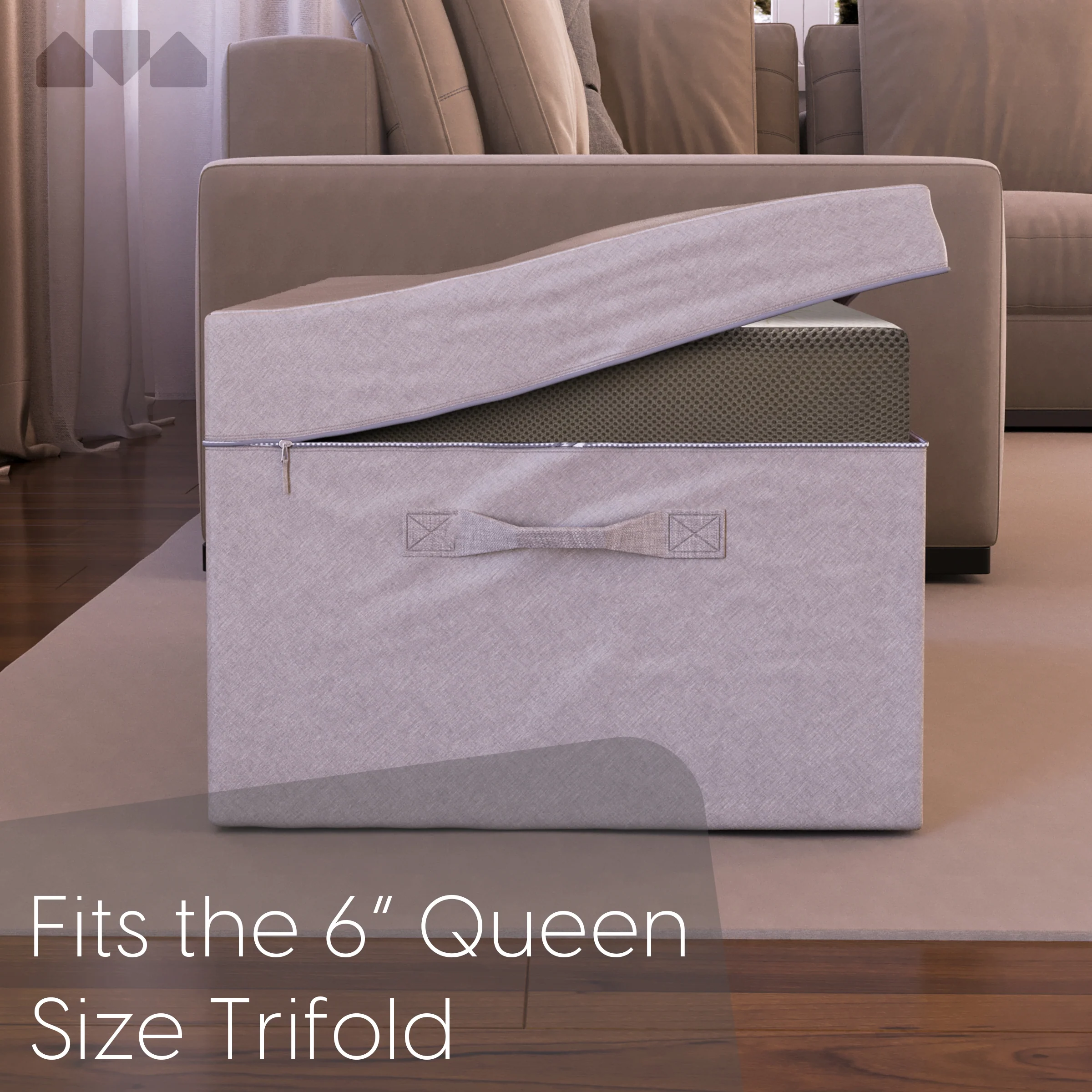 6 Inch Tri-fold Mattress Carry Case - Image 28