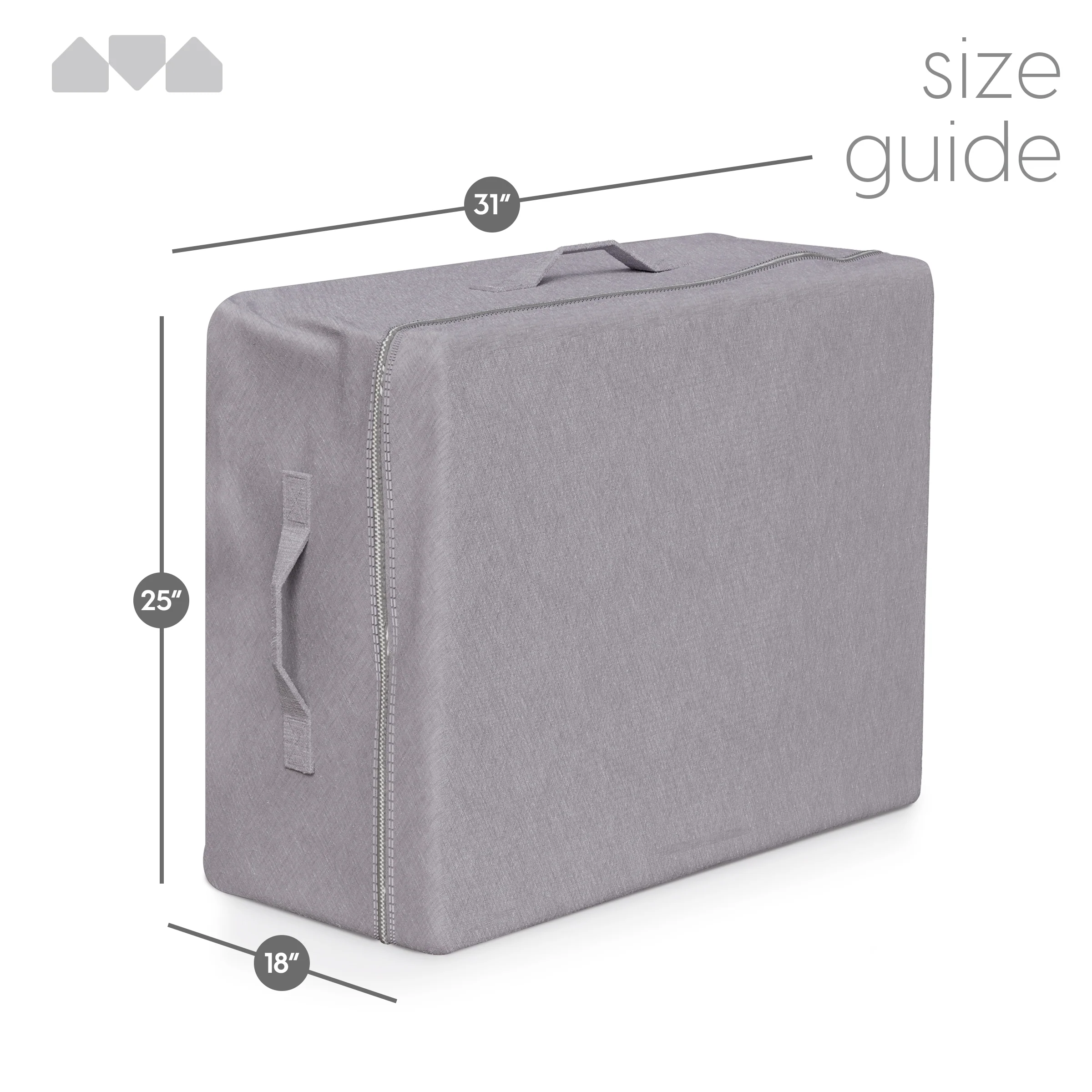6 Inch Tri-fold Mattress Carry Case - Image 3