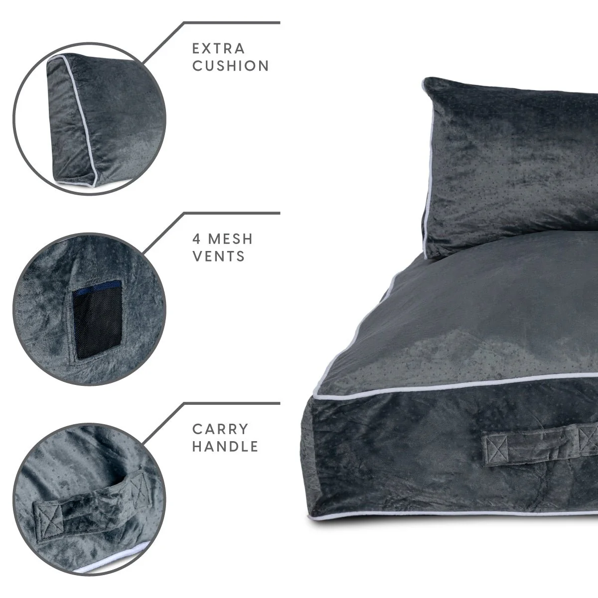Deluxe Sensory Crash Pad with Foam Blocks - Image 6