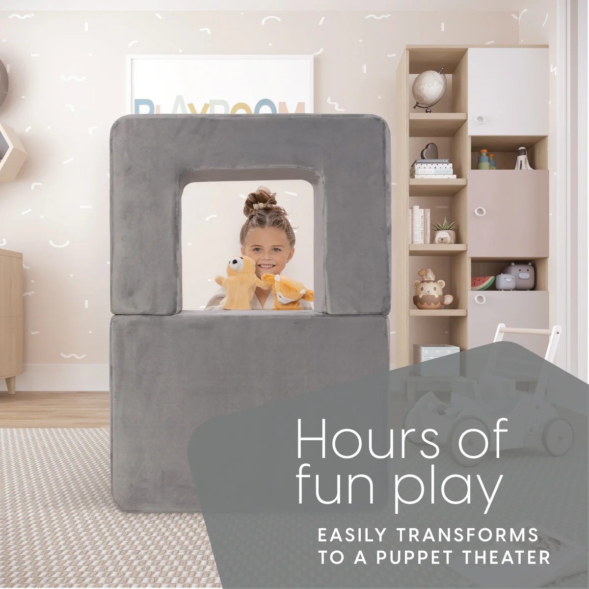 Kids Modular Single Sofa Chair Couch - Image 6
