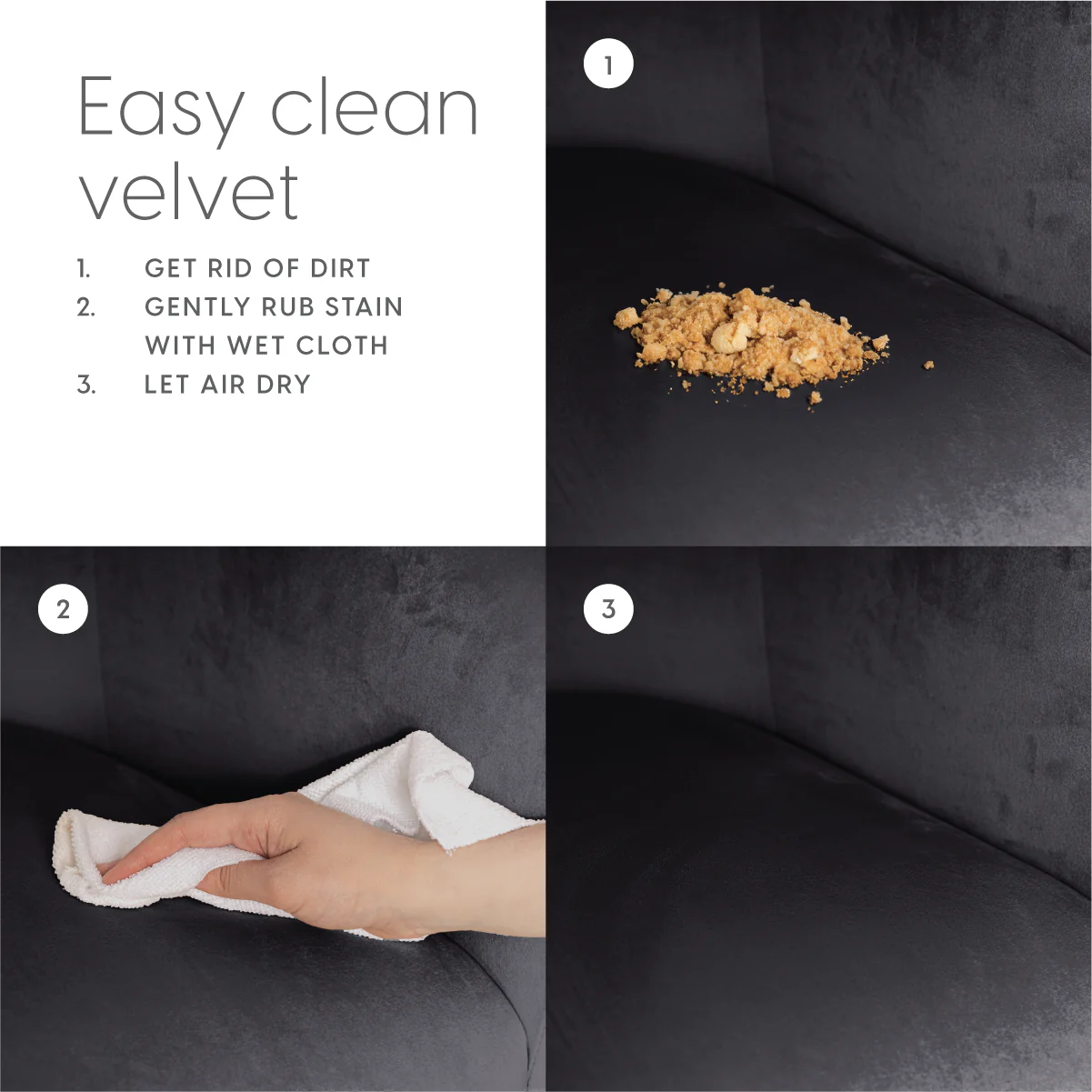 Velvet Dining Armchair - Image 33