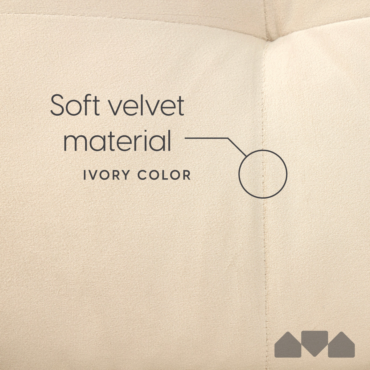 Velvet Loveseat Sofa - Image 15